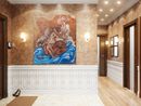 Sea Nymph Riding Hippocamp Mosaic in your home