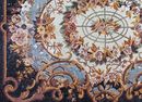 Florales Teppich Mosaik mit dekorativer Bordüre Zoom