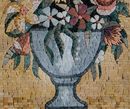 Mosaik Blumen Pokal Zoom