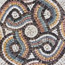 Gestreiftes Schleifenmuster Mosaik, 60 cm Zoom