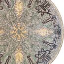 Round Nature-Inspired Mosaic, 40" close-up