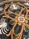 Classical Roman-Inspired Mosaic Floor Tile close-up