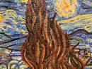 Van Gogh Sternennacht Mosaik Zoom