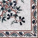 Mosaik Florales Muster, 80 cm Zoom