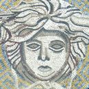 Медуза Ронданини, мозаика крупным планом