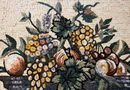 Still Life Fruit Bowl Mosaic close-up