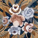 Gemischte mehrfarbige Rosen Mosaik, 120 cm Zoom