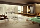 Gold und Schwarz Kompass Teppich Mosaik in Ihrem Zuhause