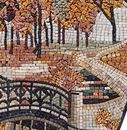 Autumn Park Mosaic close-up