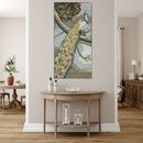 Pfau auf Ast Mosaik in Ihrem Zuhause