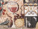 Still Life Wine Mosaic close-up