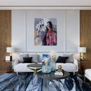 Женщина и лошадь, мозаика в вашем доме