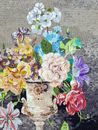 Trophy of Flowers Mosaic close-up