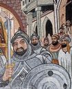Der Triumph von Saladin Mosaik Zoom