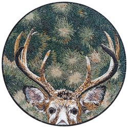 Elk Antlers Mosaic