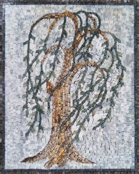 Tree in Wind Mosaic