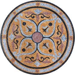 Goldenrod Patterned Mosaic
