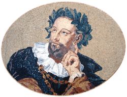 Portrait of a Philosopher Mosaic