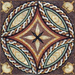 Mediterranes Flechtmuster Mosaik