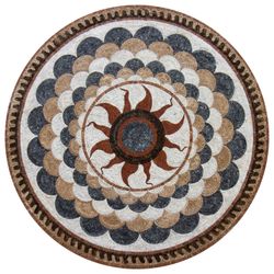 Red Sun Mosaic
