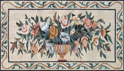 Horizontal Flower Display Mosaic