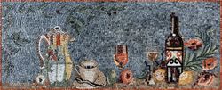 Wine, Coffee, and Tea Mosaic