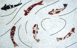 Koi Pond Mosaic