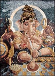 Hindu Gott Ganesha Mosaik