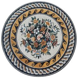 Flowers with Borders Mosaic