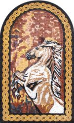 Pferd Mosaik