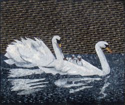 Swan Family Mosaic