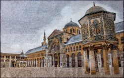 Umayyad Mosque Mural Mosaic