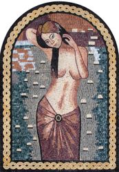 Женщина, мозаика