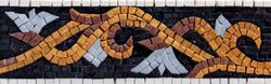 Gold Vine Border Mosaic