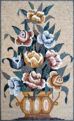 Parisian Floral Display Mosaic