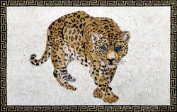 Wilder Jaguar Mosaik