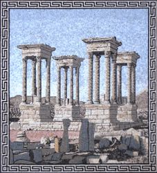 Tetrapylon Theater Mosaic