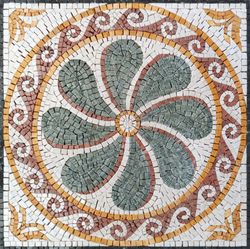 Квадратная мозаика, орнамент