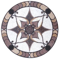 Neutral Patterned Mosaic