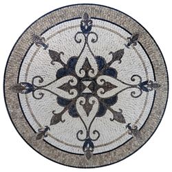 Mosaik Geschlossen Blüten