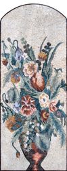 Arched Floral Display Mosaic