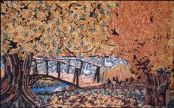 Herbstlandschaft Mosaik