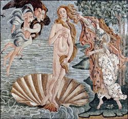 Botticelli's Birth of Venus Mosaic