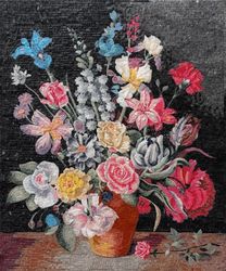 Pot of Flowers Mosaic