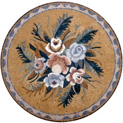 Gemischte mehrfarbige Rosen Mosaik