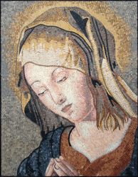 Молитва Богородицы мозаика