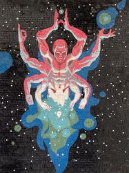 Cancer Zodiac Mosaic