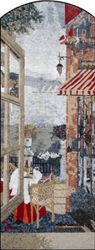 Mosaik Italien Gasse