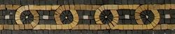 Gold Loop Border Mosaic