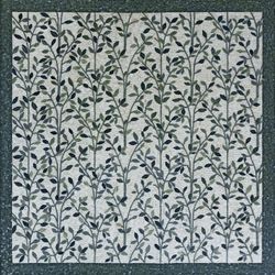 Bordered Leaves Pattern Mosaic